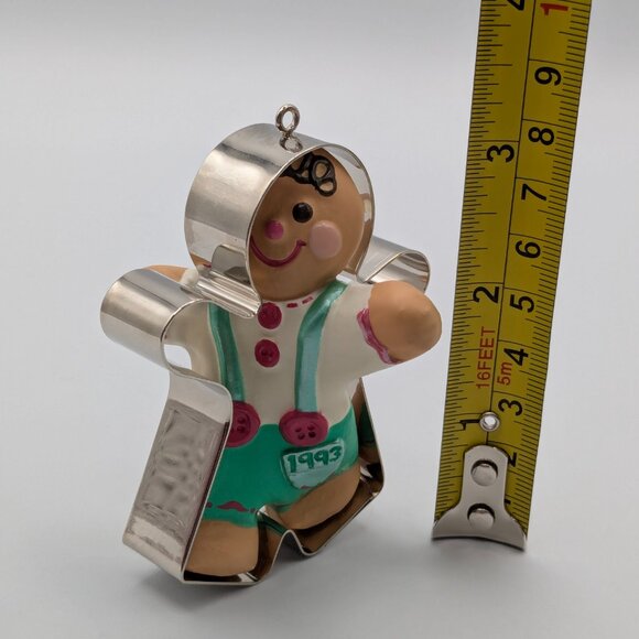 Hallmark Keepsake Ready for Fun 1993, Gingerbread Boy Christmas Ornament - Picture 10 of 11